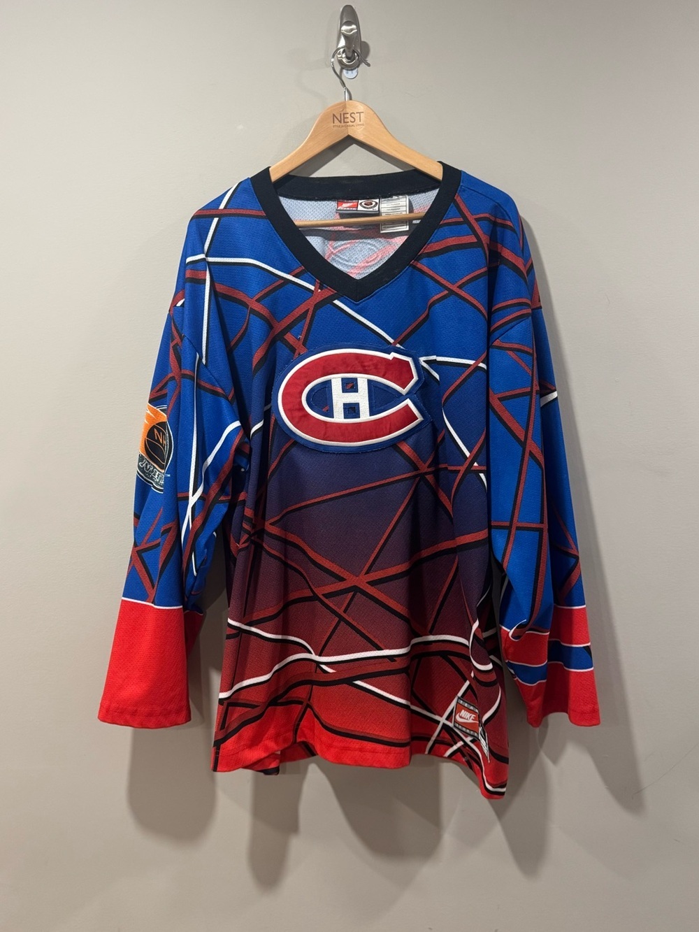 RARE VINTAGE 90’s NIKE MONTREAL CANADIENS NHL HOCKEY JERSEY – XXL GRAIL